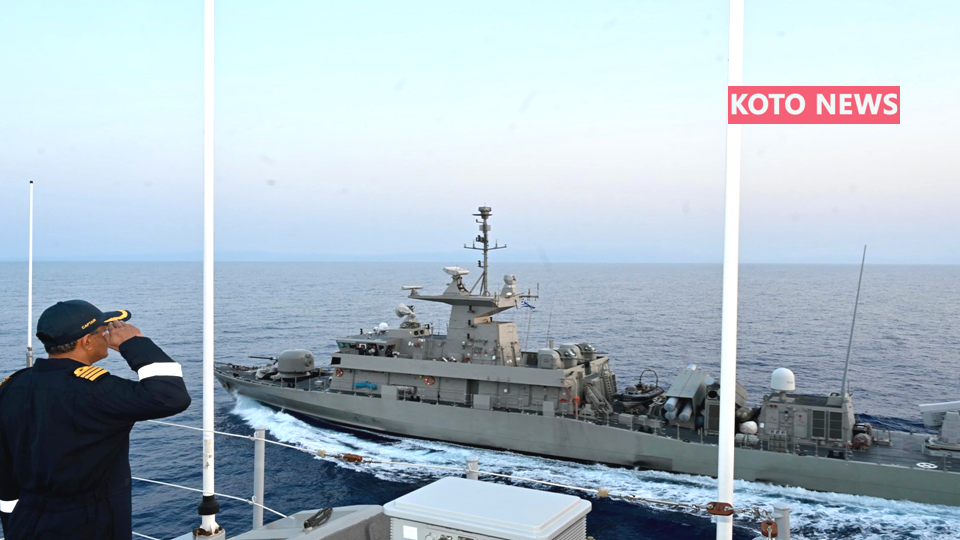 आईएनएस तमाल का ग्रीस दौरा