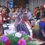 नेपाल की राजधानी काठमांडू में आयोजित नेपाल फॉरेस्ट टेन्योर कॉन्फ्रेंस 2026 के उद्घाटन सत्र में एफएओ के प्रतिनिधि, नेपाल सरकार के अधिकारी, सामुदायिक वन उपभोक्ता समूहों, आदिवासी समुदायों, विकास साझेदारों, शिक्षाविदों और नागरिक समाज के प्रतिनिधि वन अधिकार, जलवायु अनुकूल कृषि-खाद्य प्रणाली और समावेशी वन शासन पर चर्चा करते हुए।