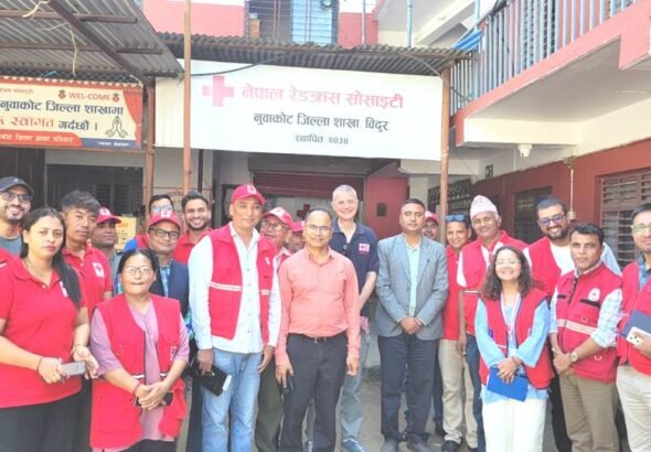 Dr Dharmaraj Upreti visits Rasuwa and Nuwakot flood affected areas in Nepal to discuss relief distribution and identification of flood victims...